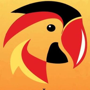 Logo škole nemačkog Papagaj