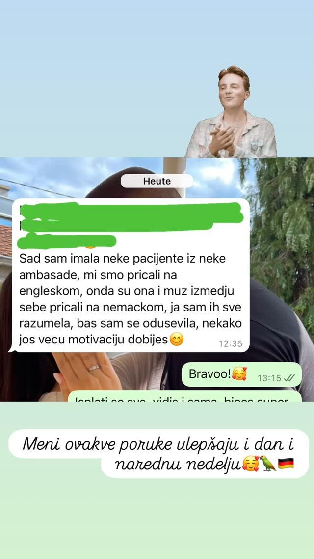 Utisak polaznika o časovima nemačkog